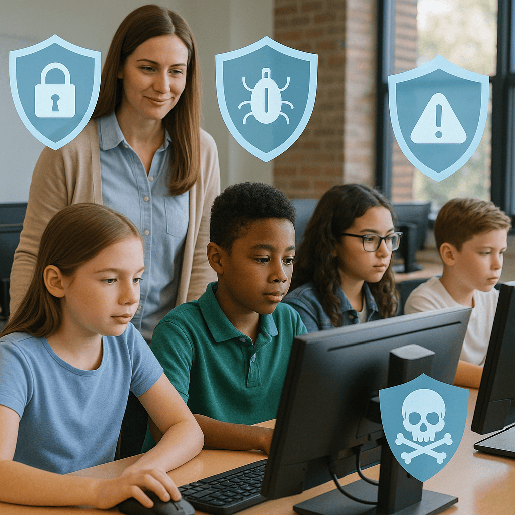 nube seguridad escuelas