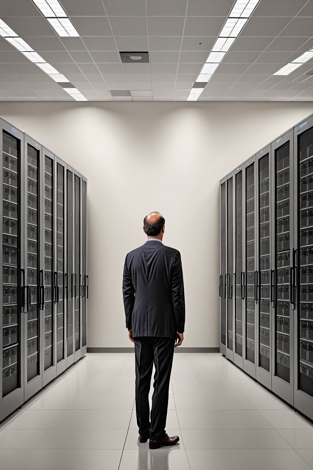 Administrador de red revisando alertas críticas en pantalla de monitoreo Cisco FMC comprometido