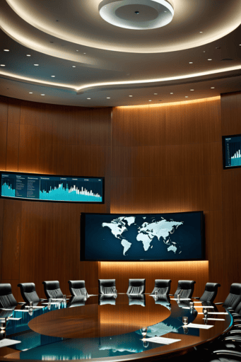 CISO liderando respuesta ejecutiva ante vulnerabilidad CVE-2025-49113 en sala de crisis corporativa