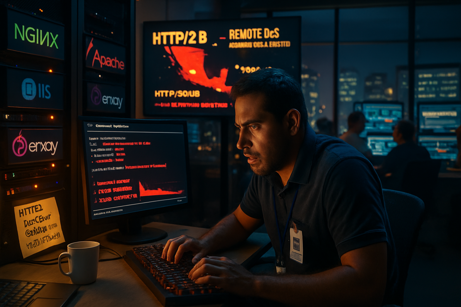 Imagen editorial GEN-067 ZDU: HTTP/2 Bomb: DoS Remoto en NGINX, Apache, IIS y Envoy